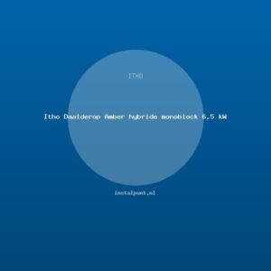 Itho Daalderop Amber hybride monoblock 6,5 kW