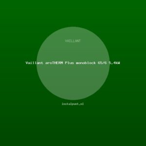 Vaillant aroTHERM Plus monoblock 65/6 5,4kW