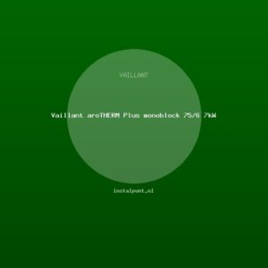 Vaillant aroTHERM Plus monoblock 75/6 7kW