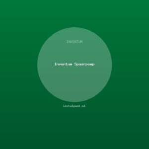 Inventum Spaarpomp