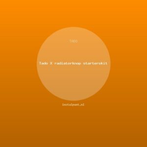 Tado X radiatorknop starterskit