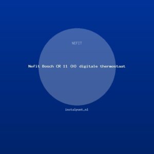 Nefit Bosch CR 11 (H) digitale thermostaat