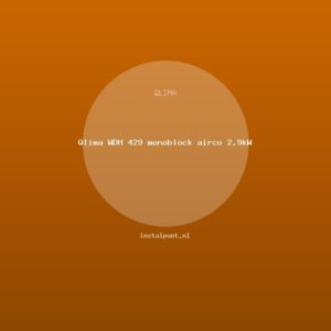 Qlima WDH 429 monoblock airco 2,9kW