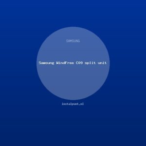 Samsung WindFree C09 split unit