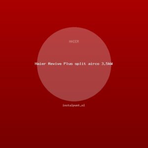 Haier Revive Plus split airco 3,5kW