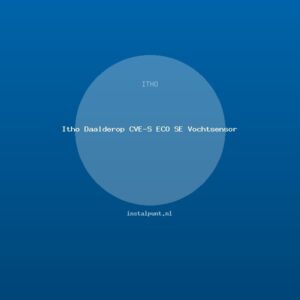 Itho Daalderop CVE-S ECO SE Vochtsensor
