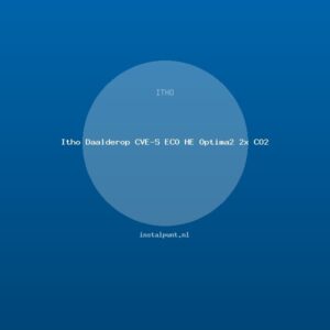 Itho Daalderop CVE-S ECO HE Optima2 2x CO2