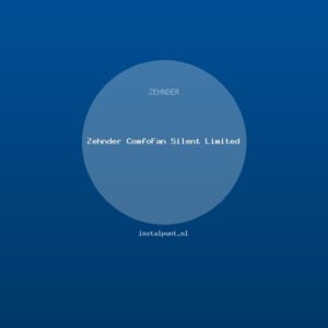 Zehnder ComfoFan Silent Limited