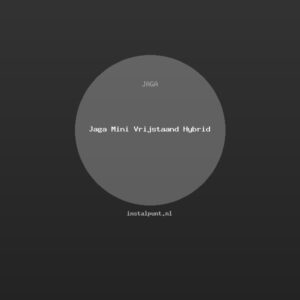 Jaga Mini Vrijstaand Hybrid