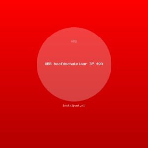 ABB hoofdschakelaar 3P 40A