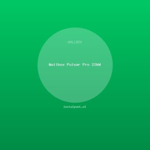 Wallbox Pulsar Pro 22kW