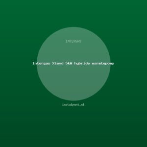 Intergas Xtend 5kW hybride warmtepomp