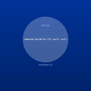 Samsung WindFree C12 split unit