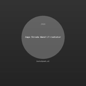 Jaga Strada Wand LT-radiator