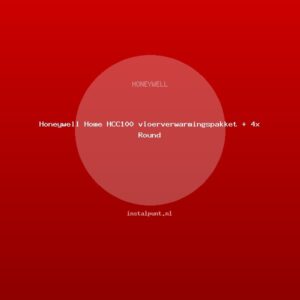 Honeywell Home HCC100 vloerverwarmingspakket + 4x Round