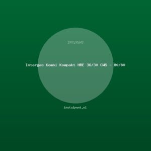 Intergas Kombi Kompakt HRE 36/30 CW5 - 80/80