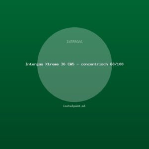 Intergas Xtreme 36 CW5 - concentrisch 60/100