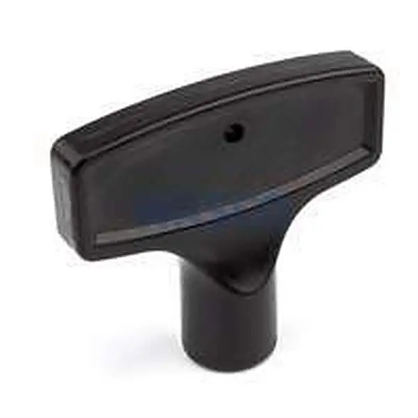 Comfort Line sleutel t.b.v. gevelkraan zwart (t.b.v. rond model)