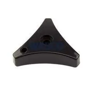 Comfort Line knop zwart voor gevelkraan