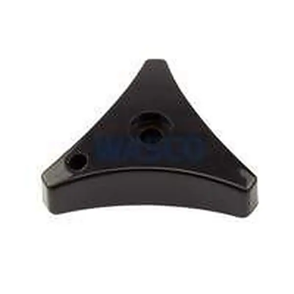 Comfort Line knop zwart voor gevelkraan