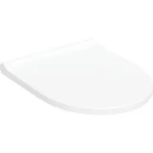 Geberit Acanto softclose closetzitting met deksel en quick-release scharnieren wit glanzend