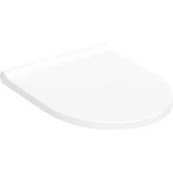 Geberit Acanto softclose closetzitting met deksel en quick-release scharnieren wit glanzend