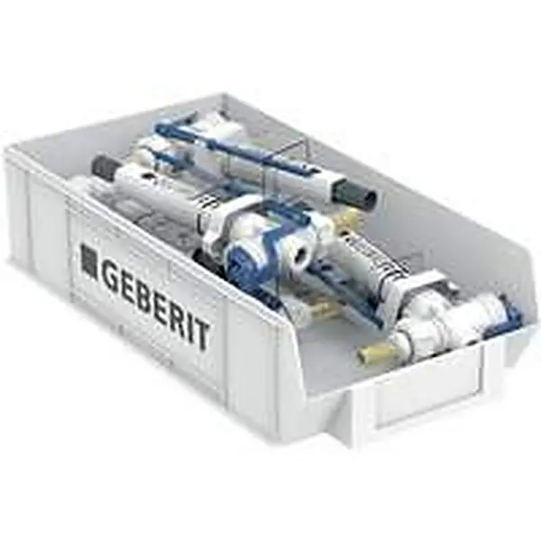 Geberit vlotterkraan type 383 wateraansluiting 3/8" messing (6 stuks)