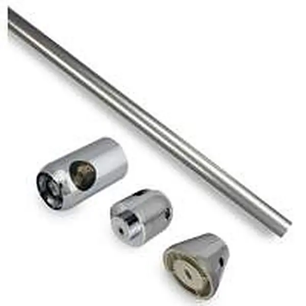 Novellini muursteun 150 cm t.b.v. G+F chroom mat