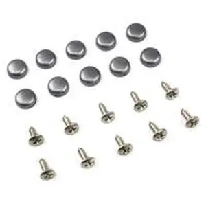 Novellini set afdekdoppen t.b.v. bevestigingsmateriaal grijs (10 stuks)