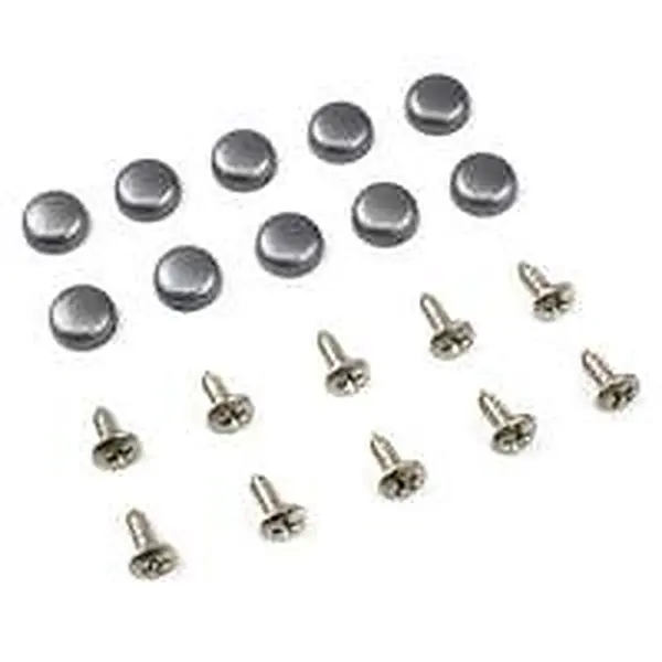 Novellini set afdekdoppen t.b.v. bevestigingsmateriaal grijs (10 stuks)