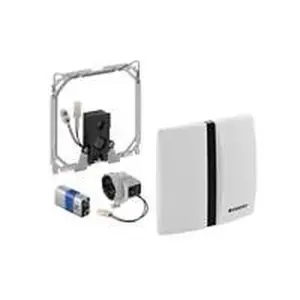 Geberit Elektronische infraroodmodule van urinoir spoelsysteem voor UR 61, urinoirspoelsysteem met infrarooddetectie afmetingen afsluitplaat 16,3x16,3 cm
