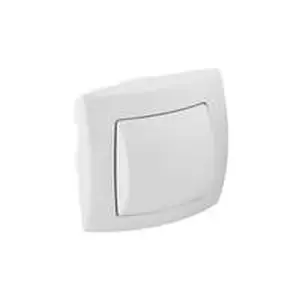 Geberit Pneumatische handdrukker eenknops inbouw alpin wit