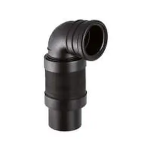 Geberit Duofix wand-aansluitbocht met flexibel aansluitstuk diameter 90 mm voor montage met Duofix en AquaClean in hoogte verstelbare WC element (UP300)
