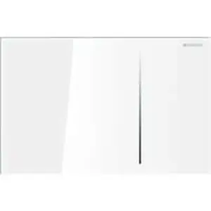 Geberit Sigma70 bedieningsplaat 2-toets square geborsteld rvs