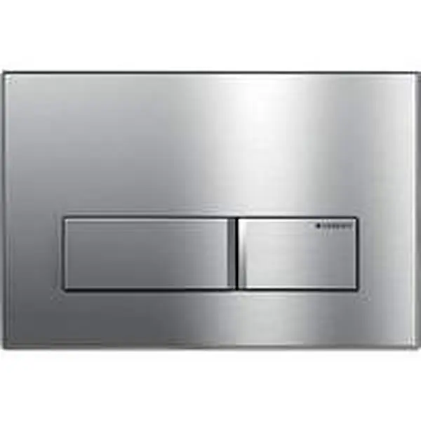 Geberit type 50 bedieningsplaat,pneumatisch,square,geborsteld chroom