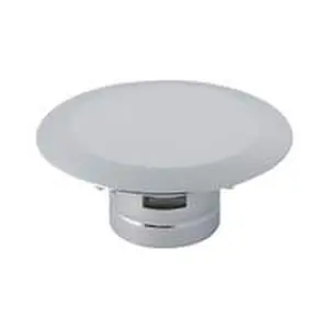 Geberit Afdekrozet Metro 50 chroom structuur