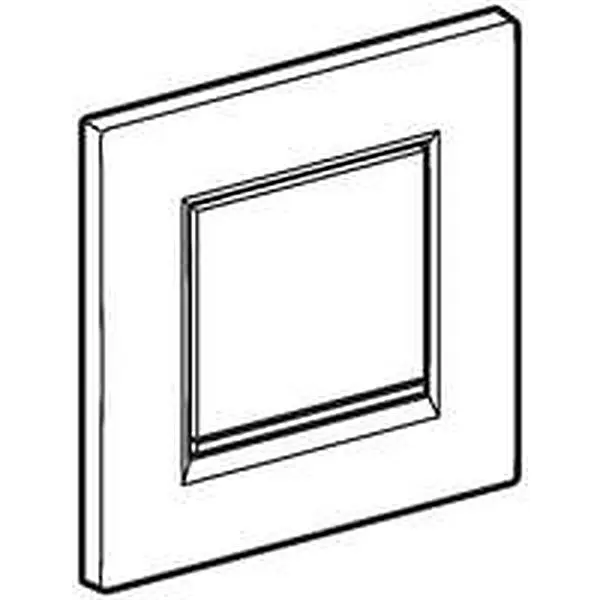 Geberit bedieningsplaat Type30 voor inbouwreservoir met pneumatische sturing wit / glanschroom / wit