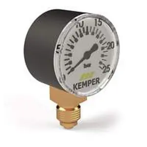 Kemper voordrukmanometer voor drukreduceerventiel met flenzen 1-25 bar