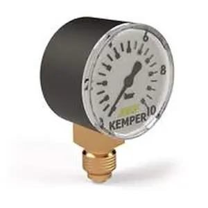 Kemper nadrukmanometer voor drukreduceerventiel met flenzen 1-10 bar