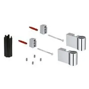 Grohe glijstanghouder chroom