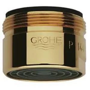 Grohe mousseur M28x1 goud