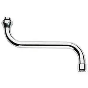 Grohe S-uitloop 15 cm chroom