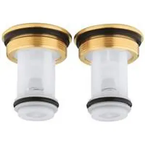 Grohe Rapido-T terugslagklep met ontluchting