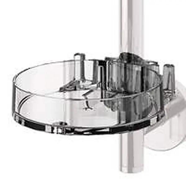 Ideal Standard zeepschaal transparant voor glijstang 100 idealrain M