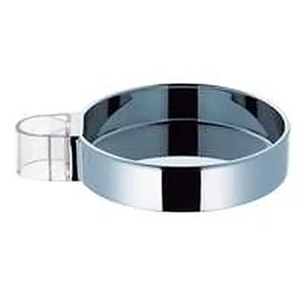 Hansgrohe Cassetta C zeepschaal voor Unica C of Unica Crometta glijstangen met aansluitign diameter 22 mm chroom