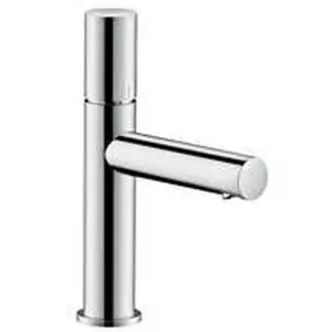 Hansgrohe Axor Uno 110 wastafelmengkraan met waste en zero-greep chroom