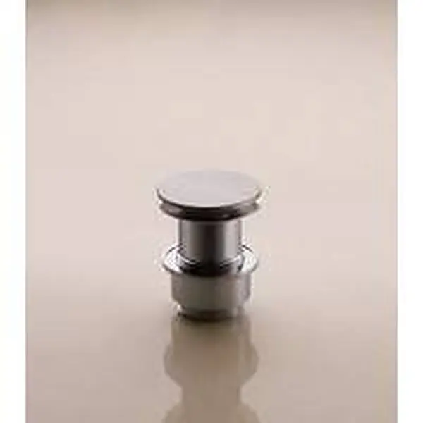 Vola afvoerplug zonder overloop 5/4" niet afsluitbaar chroom geborsteld