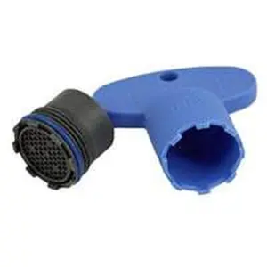 Kludi Perlator M16,5 x 1 cm inclusief sleutel chroom