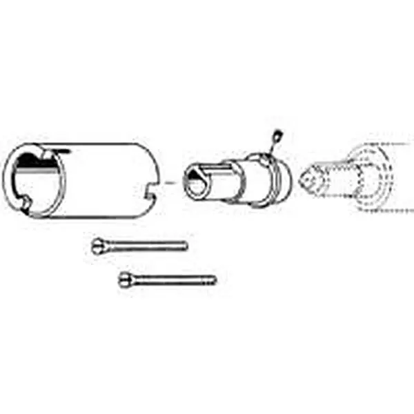 Hansa Verlengset 35 mm tbv Vario inbouwthermostaten 08040290/08050290