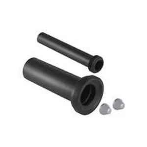 Geberit PE aansluitgarnituur met manchet 90 mm - 10 cm verlengd
